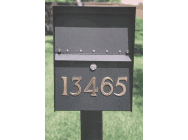 3 Inch Solid Brass Numbers